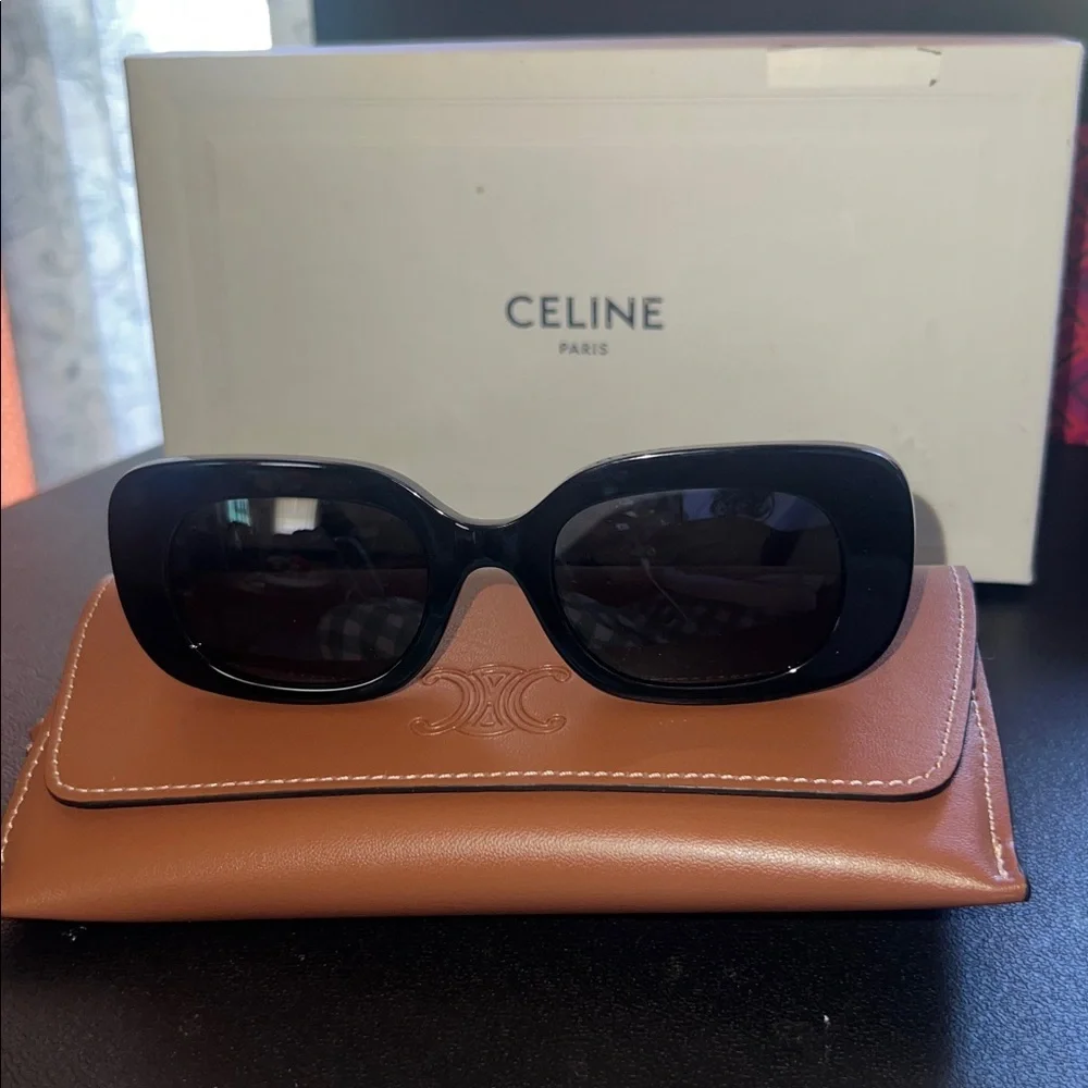 Celine Black Sunglasses - Picture 1 of 8